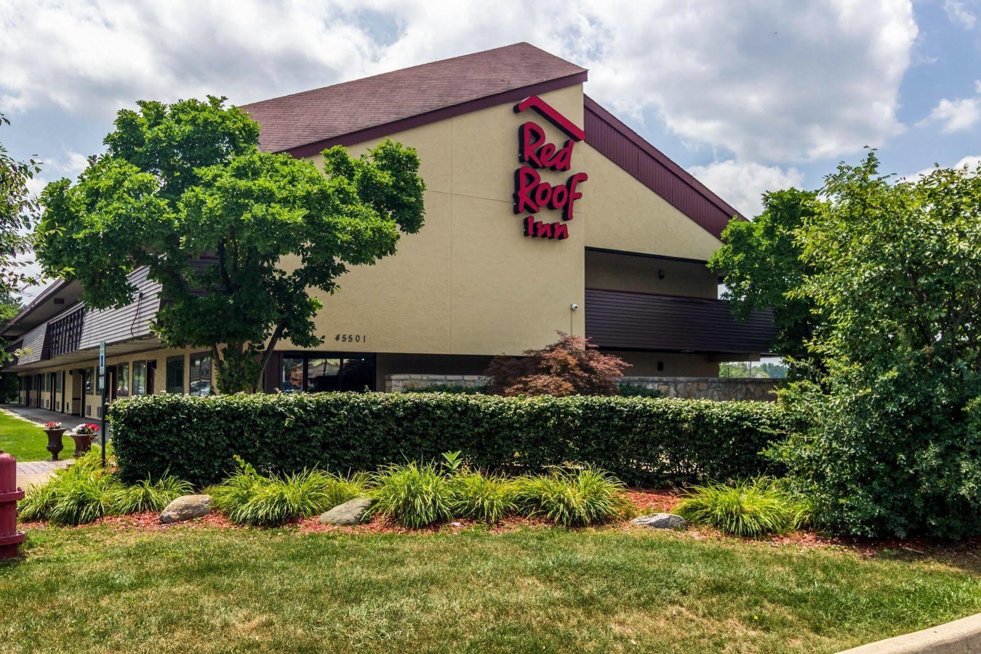Red Roof Inn Detroit Metro Airport - Белвил Екстериор снимка